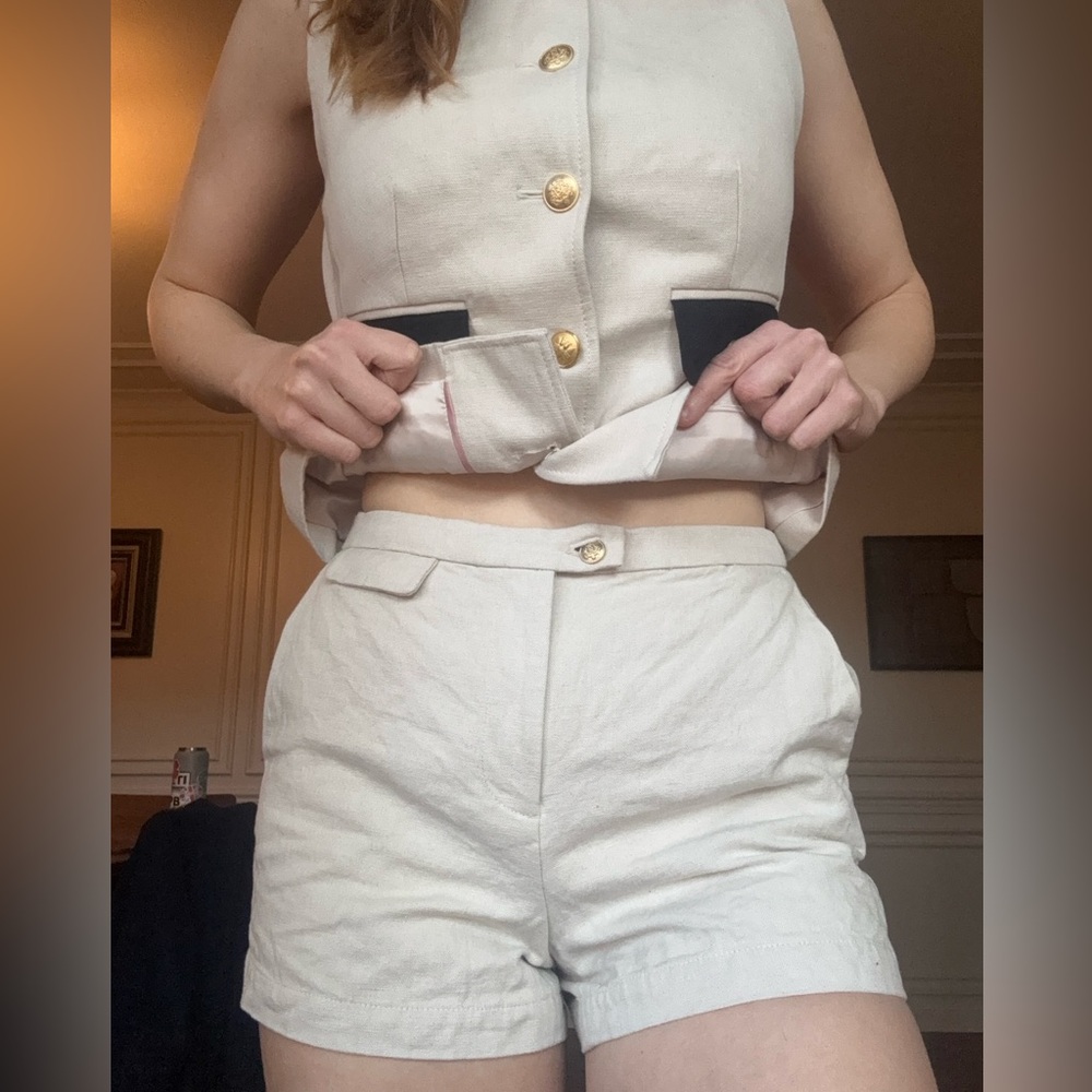 J Crew Linen Shorts